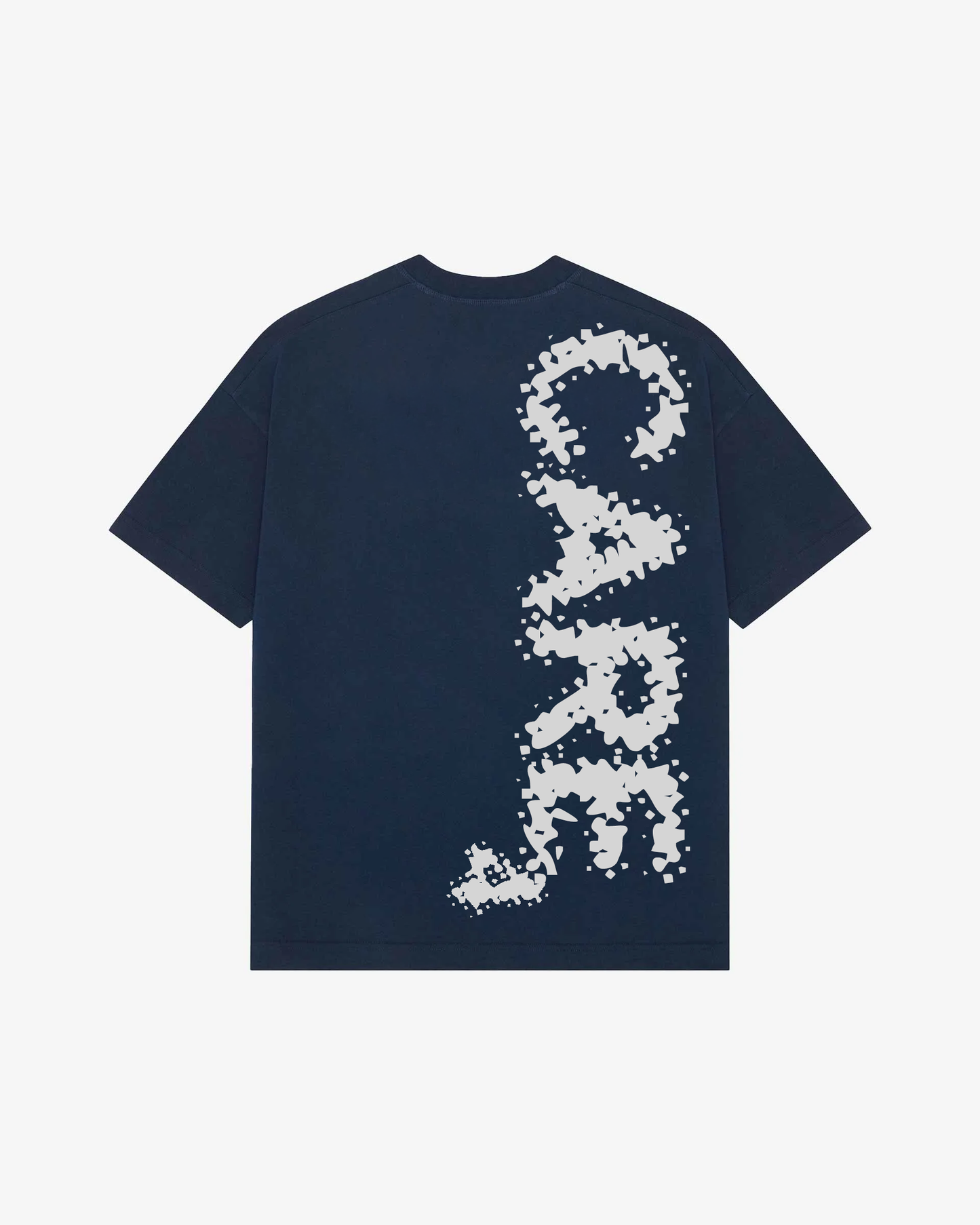 HUGE CARE4 NAVY T-SHIRT