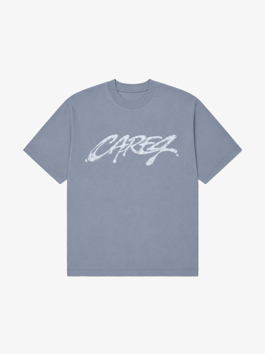 METALLIC GREY T-SHIRT