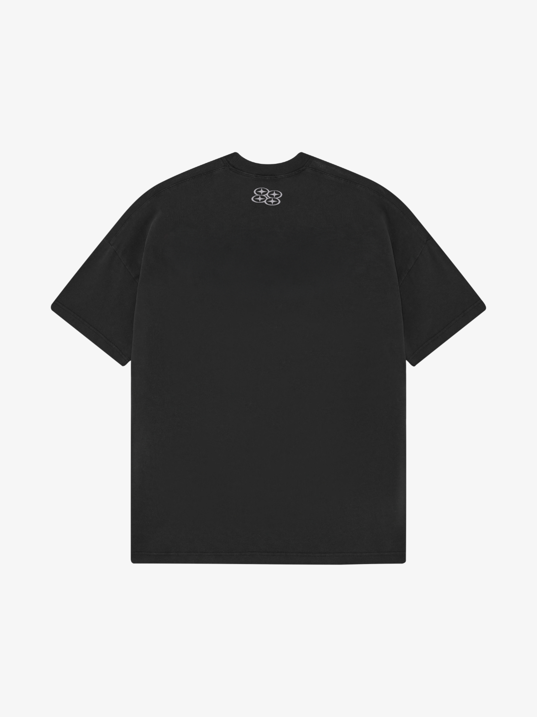 METALLIC BLACK T-SHIRT