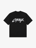 METALLIC BLACK T-SHIRT