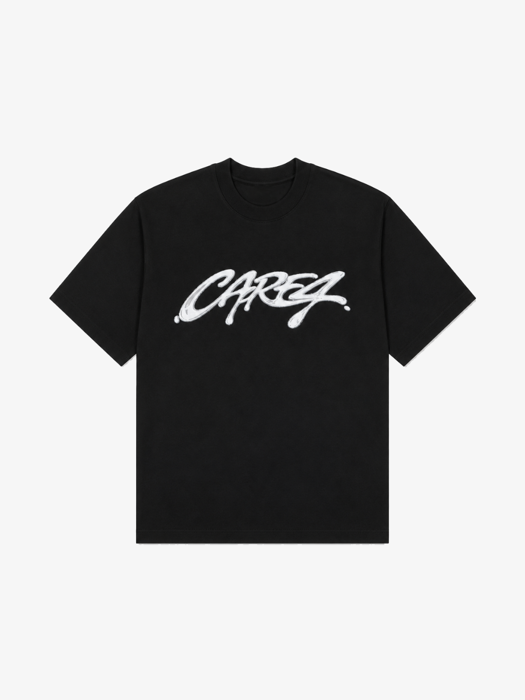 METALLIC BLACK T-SHIRT