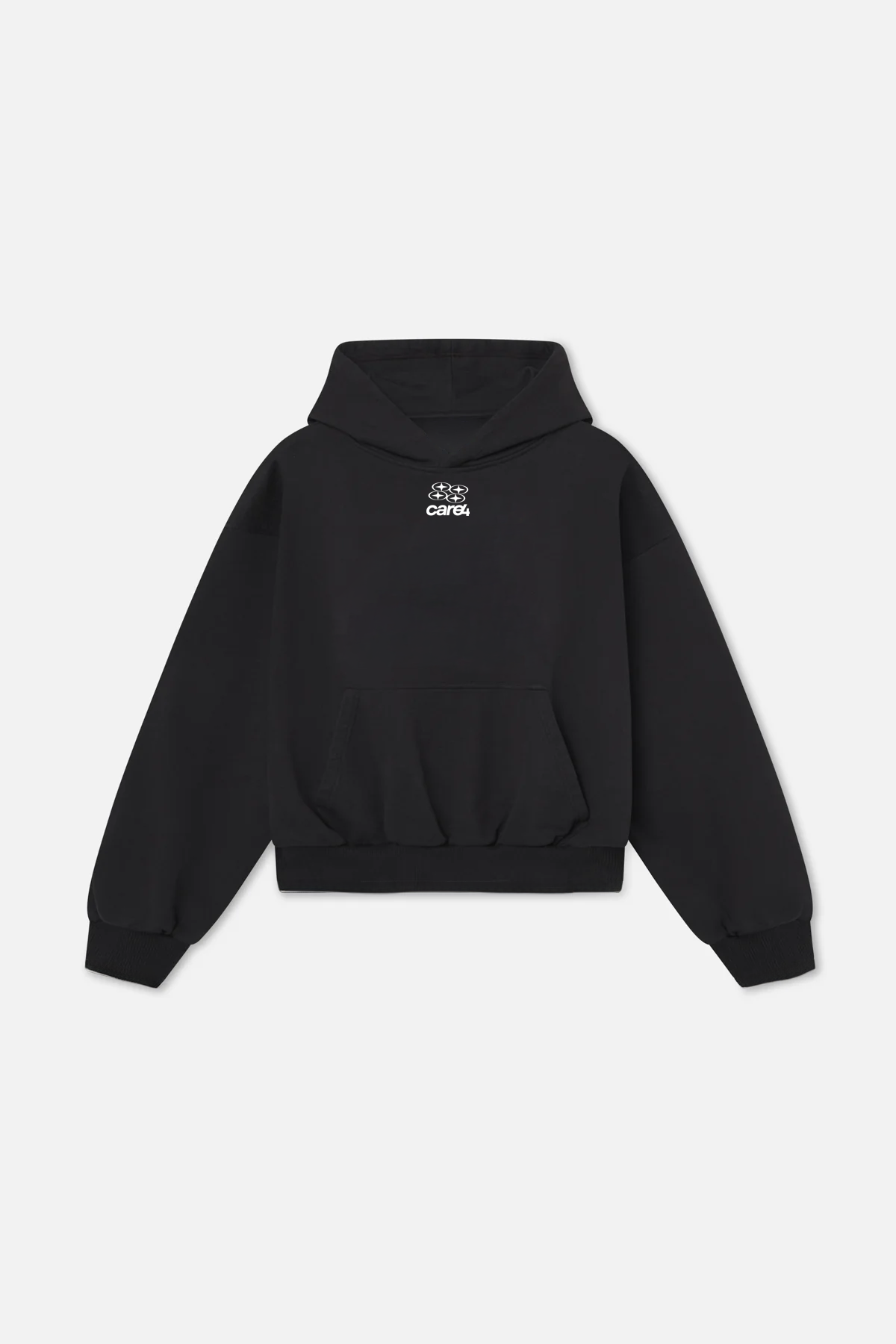 ESSENTIAL BLACK HOODIE