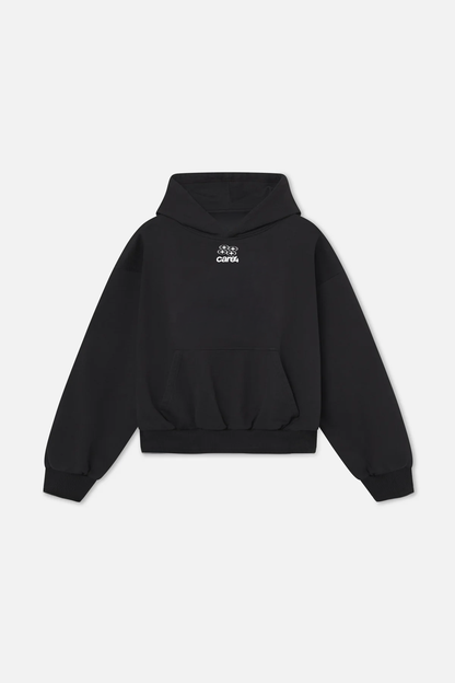 ESSENTIAL BLACK HOODIE