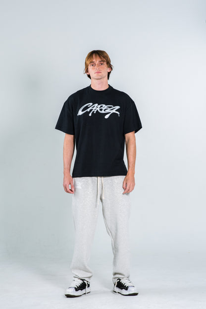 METALLIC BLACK T-SHIRT