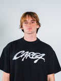 METALLIC BLACK T-SHIRT
