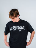 METALLIC BLACK T-SHIRT