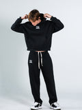 ESSENTIAL BLACK HOODIE
