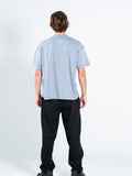 METALLIC GREY T-SHIRT