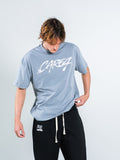 METALLIC GREY T-SHIRT