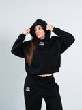 ESSENTIAL BLACK HOODIE