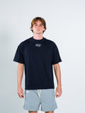 HUGE CARE4 NAVY T-SHIRT