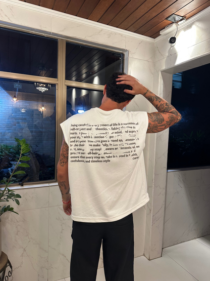 CAREFUL BOXY TANK TOP